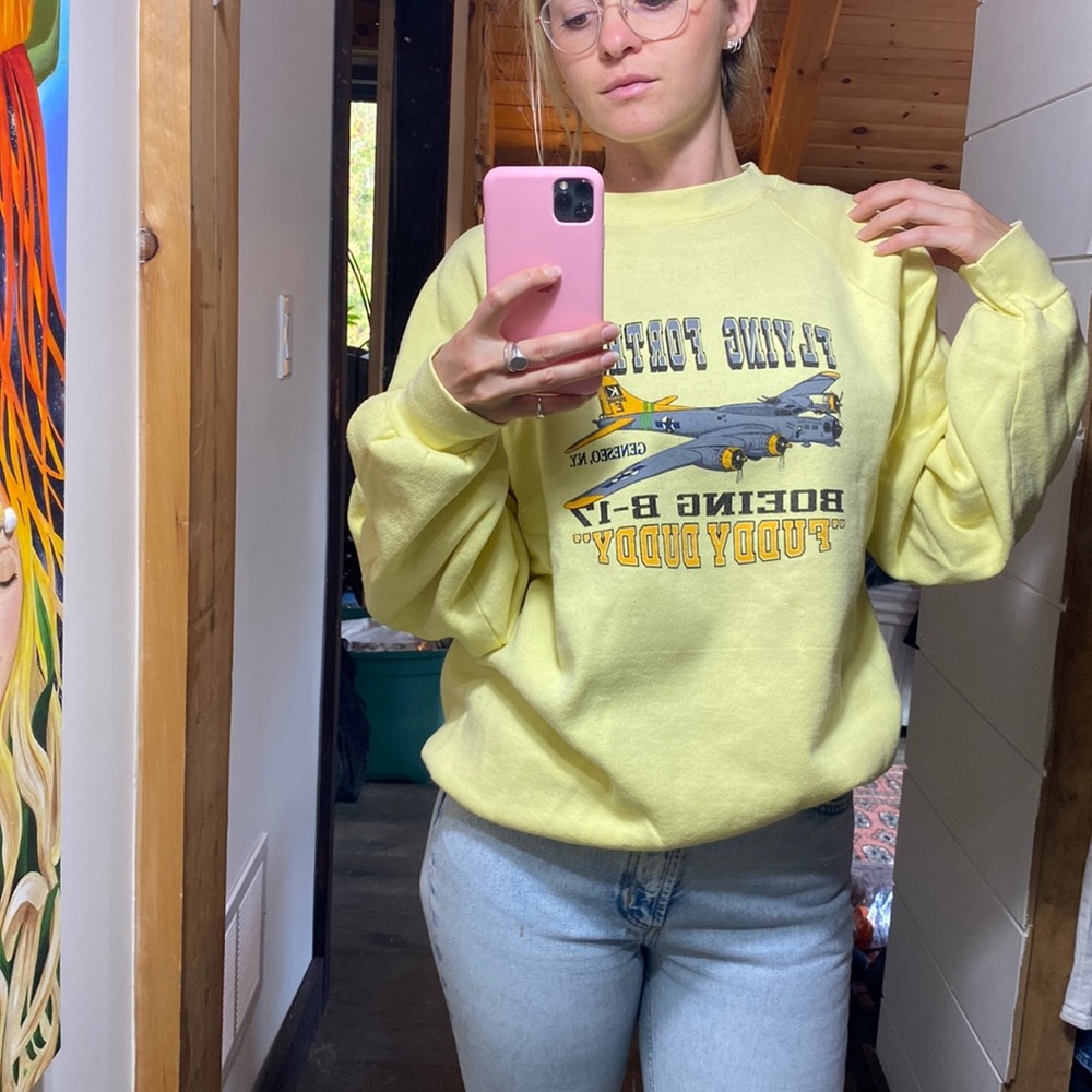 Miller Boeing crew neck sweater